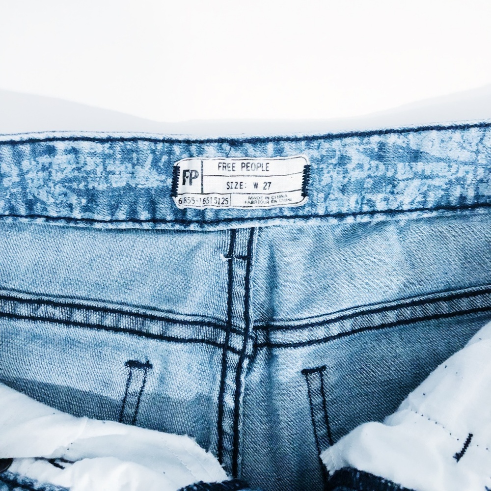 Free People Feather Skinny Ankle Jeans 27 - Picture 5 of 8